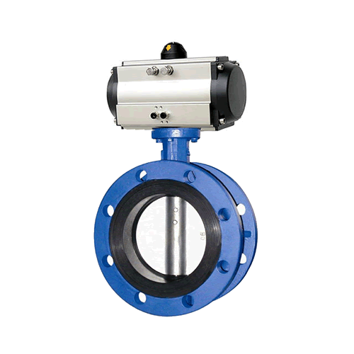 氣動襯膠法蘭蝶閥D641X